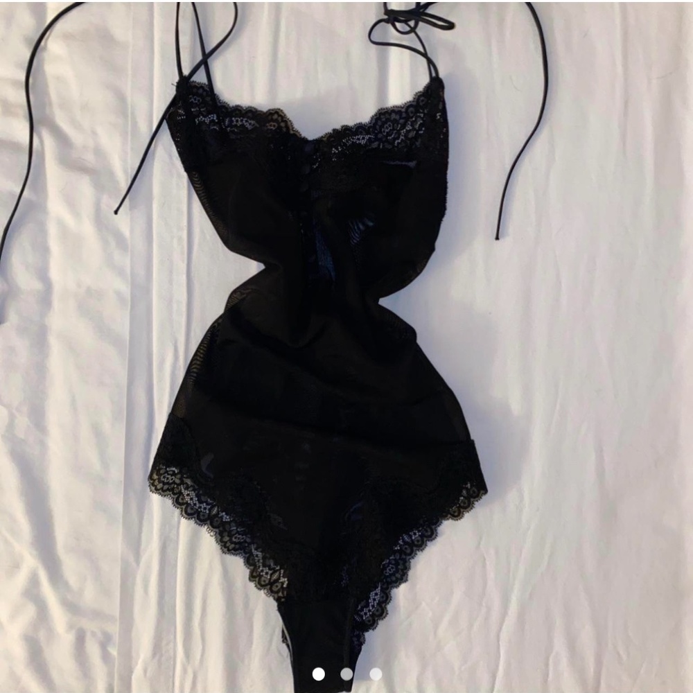 ZARA LACE SHEER BODYSUIT